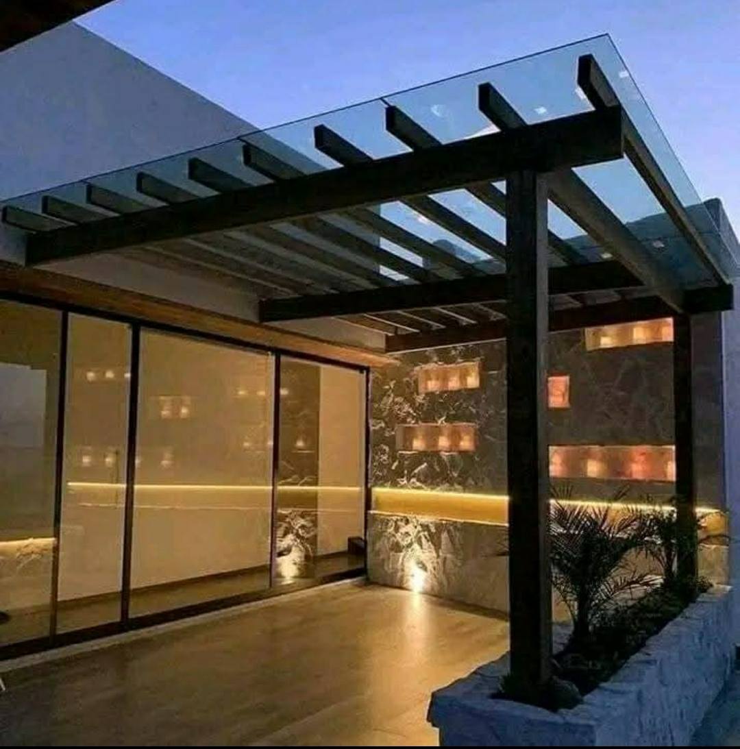 Pergola verre
