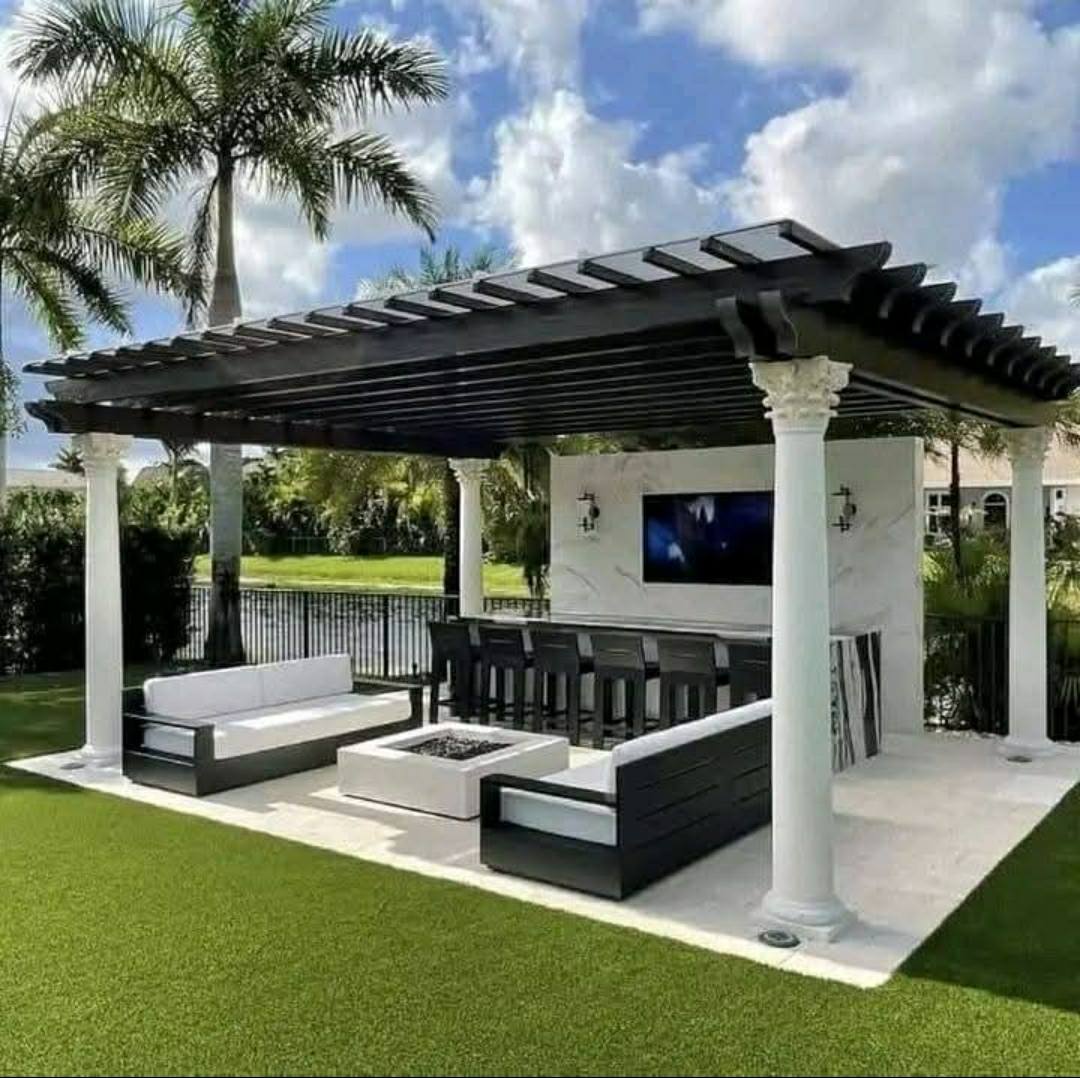 Terrasse couverte